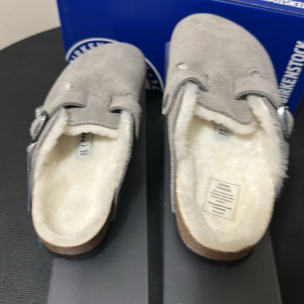 Birkenstock Boston VL/ Shearling - Picture 4 of 8